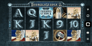 Thunderstruck II žaidimo eiga