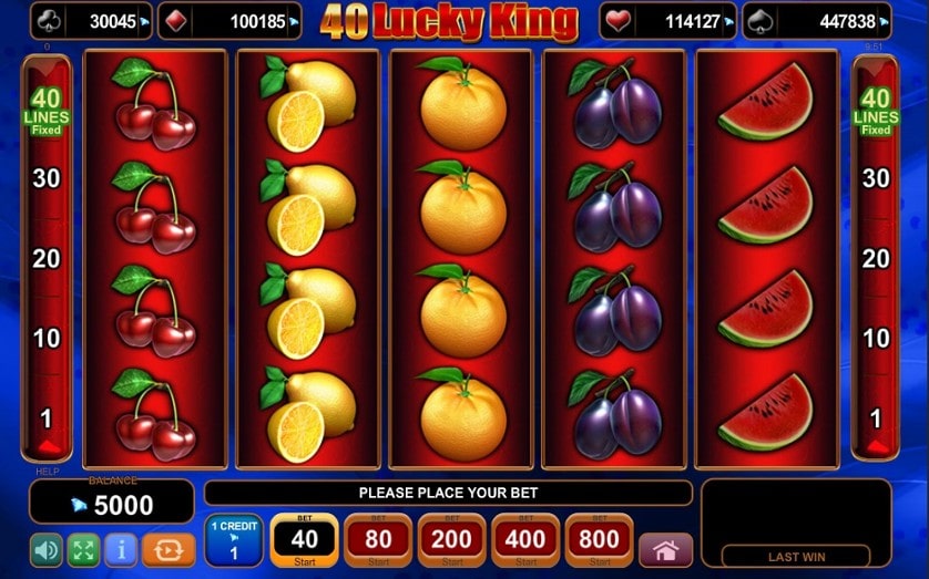 Žaisti dabar - 40 Lucky King