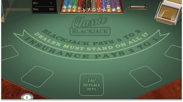 Žaisti dabar - Classic Blackjack Gold