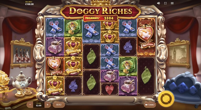 Žaisti dabar - Doggy Riches Megaways