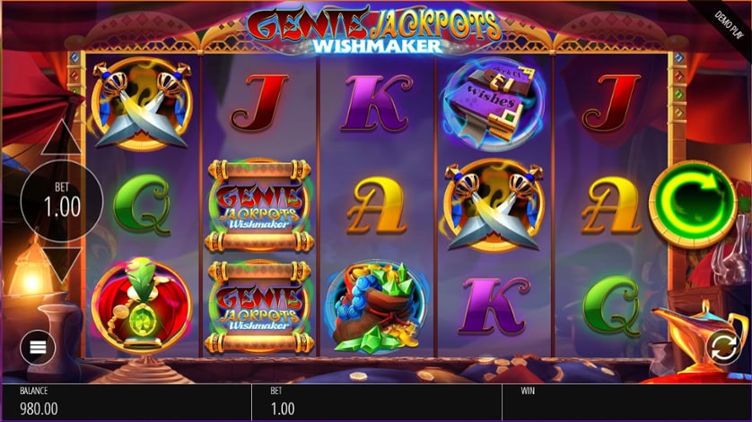 Žaisti dabar - Genie Jackpots Wishmaker