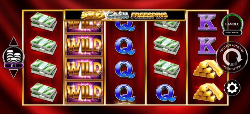 Žaisti dabar - Gold Cash Free Spins