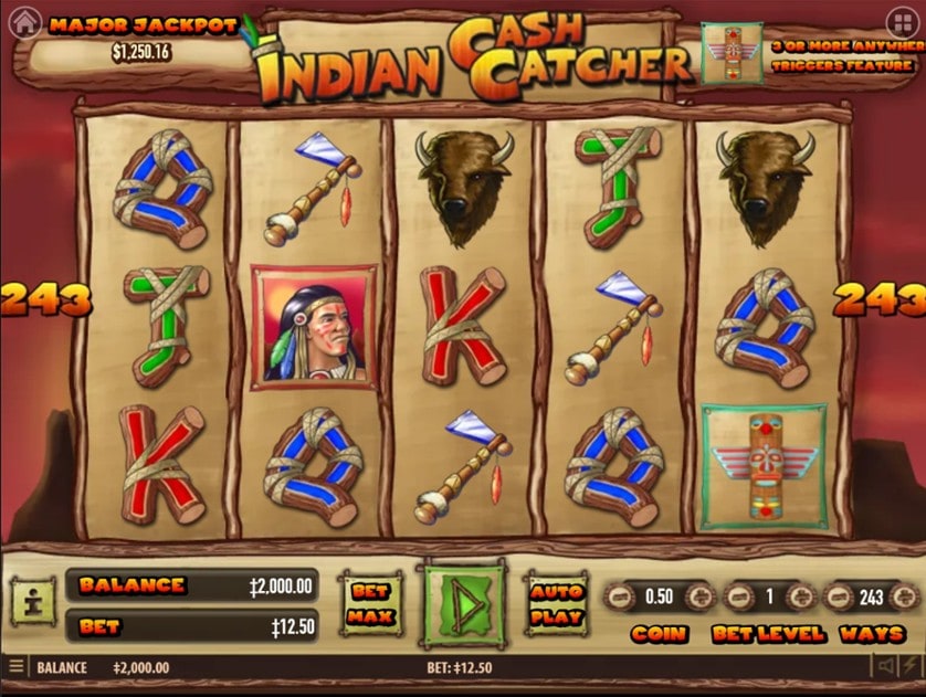 Žaisti dabar - Indian Cash Catcher