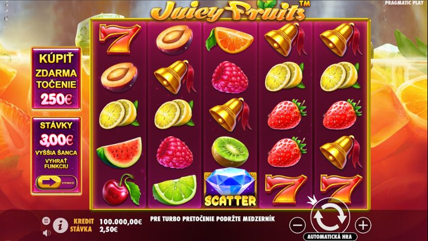 Žaisti dabar - Juicy Fruits