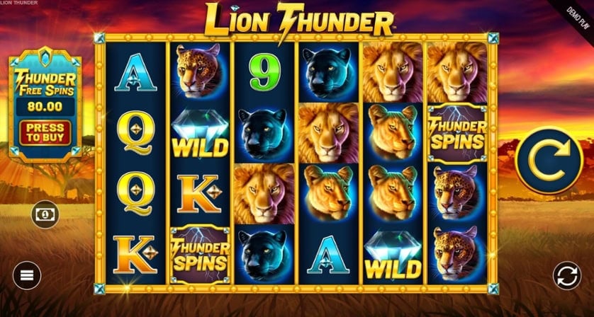 Žaisti dabar - Lion Thunder