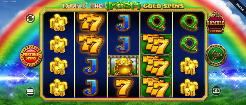 Žaisti dabar - Luck O The Irish Gold Spins