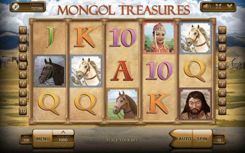 Žaisti dabar - Mongol Treasures