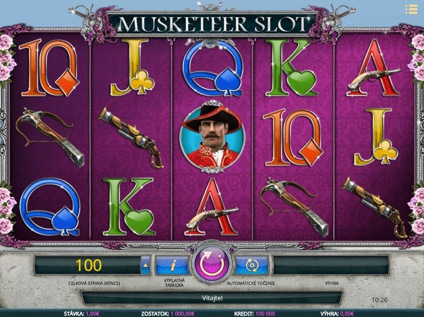 Žaisti dabar - Musketeer Slot