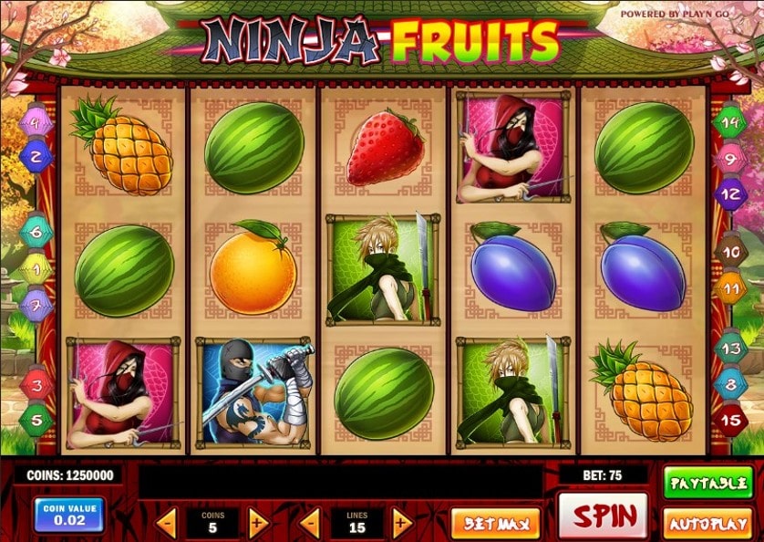 Žaisti dabar - Ninja Fruits