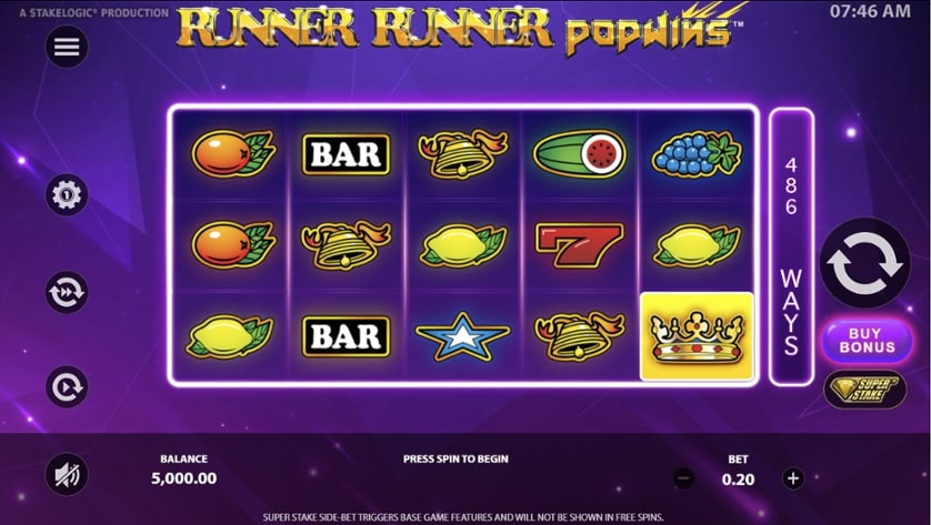 Žaisti dabar - Runner Runner Popwins