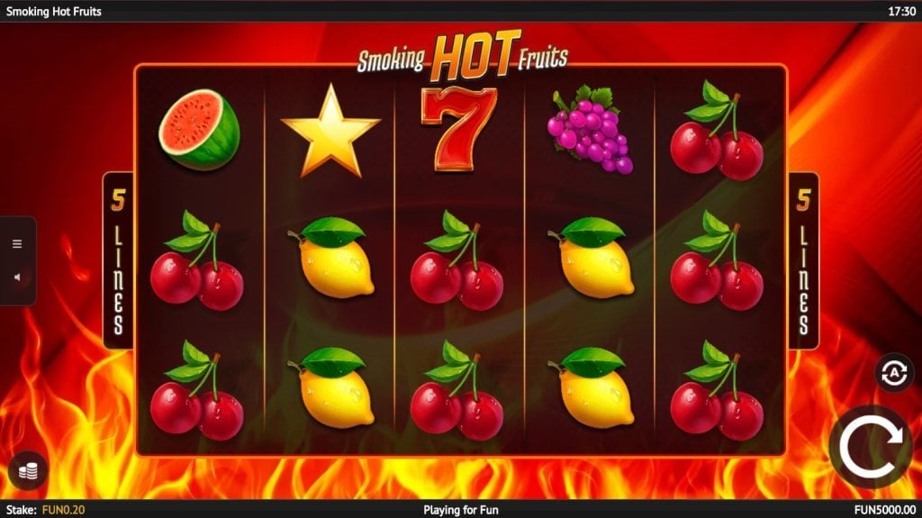 Žaisti dabar - Smoking Hot Fruits