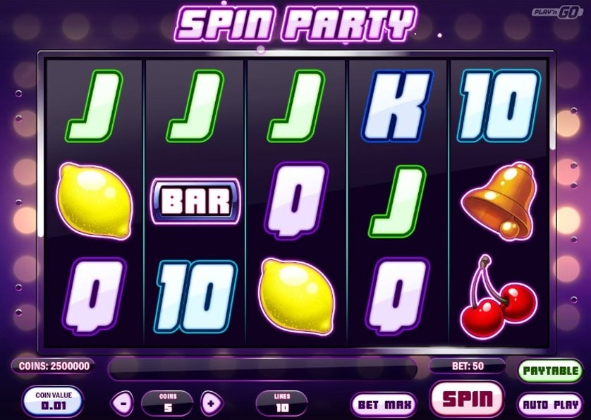 Žaisti dabar - Spin Party