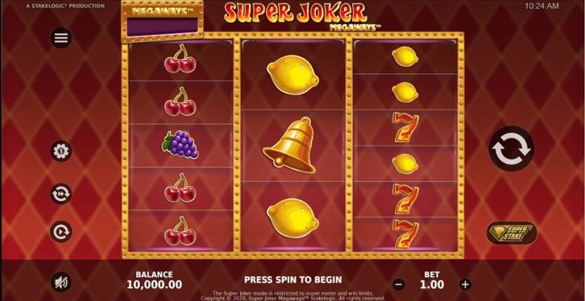 Žaisti dabar - Super Joker Megaways