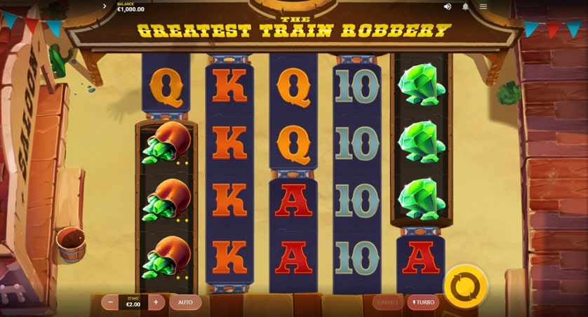 Žaisti dabar - The Greatest Train Robbery