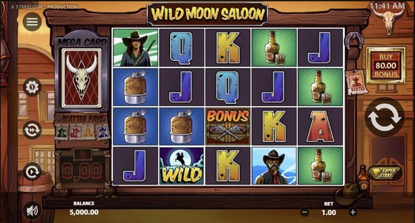 Žaisti dabar - Wild Moon Saloon