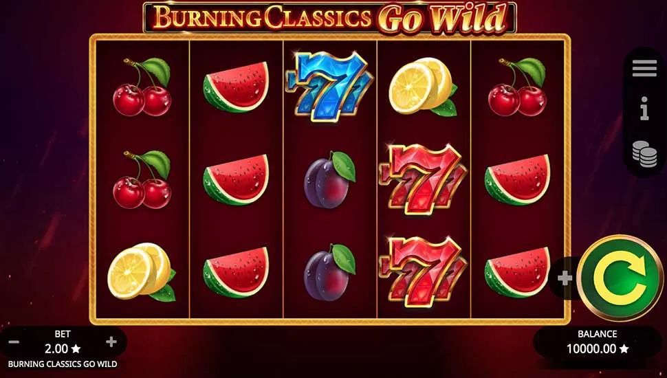 Žaisti dabar - Burning Classics Go Wild