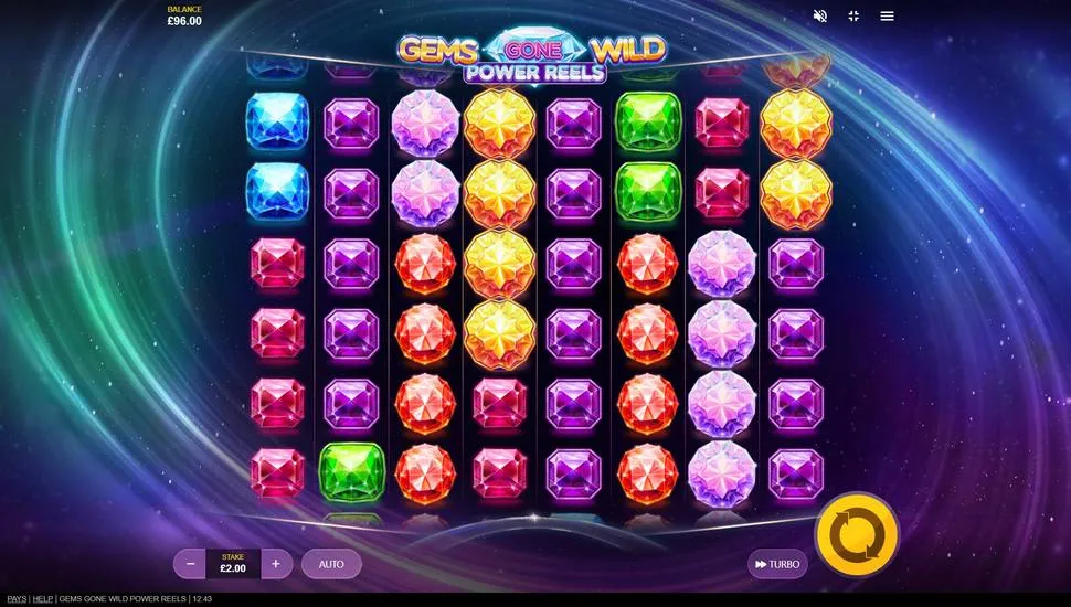 Žaisti dabar - Gems Gone Wild Power Reels