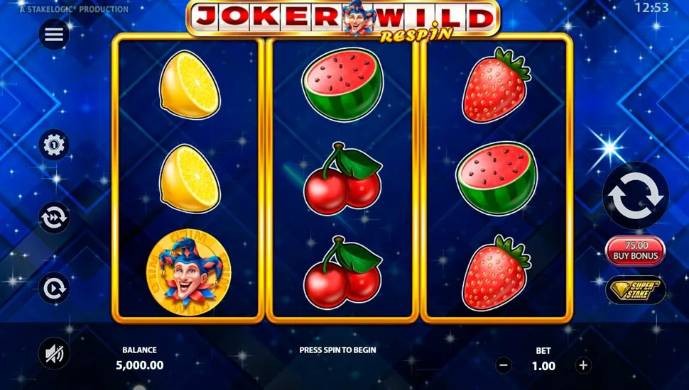 Žaisti dabar - Joker Wild Respin