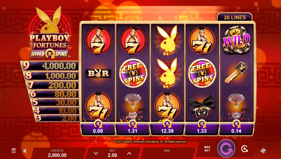 Žaisti dabar - Playboy Fortunes HyperSpins