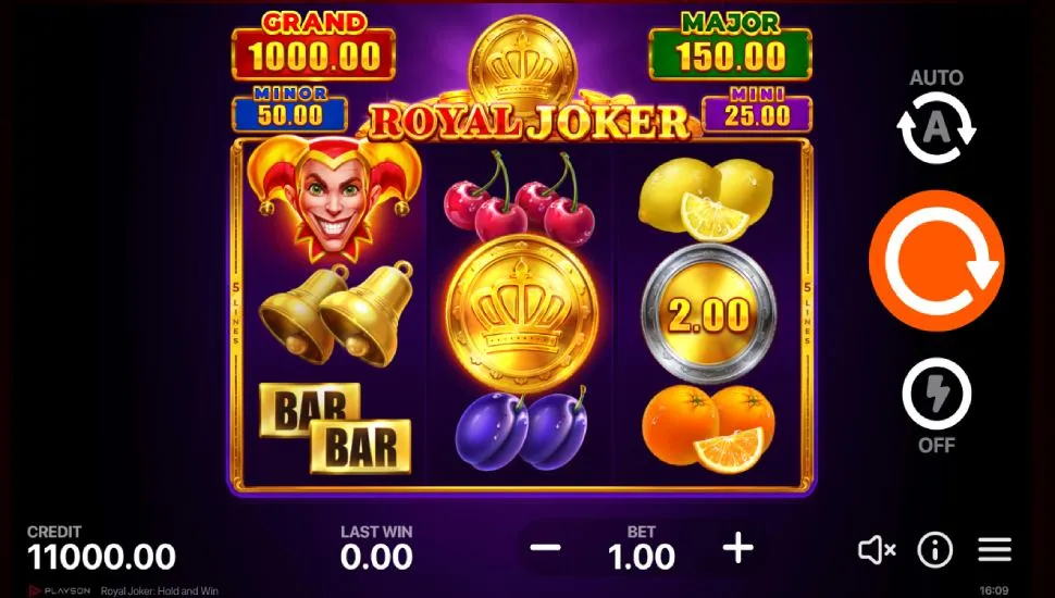 Žaisti dabar - Royal Joker Hold and Win