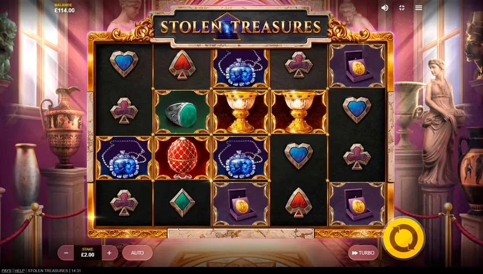 Žaisti dabar - Stolen Treasures