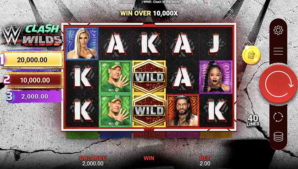 Žaisti dabar - WWE Clash of the Wilds