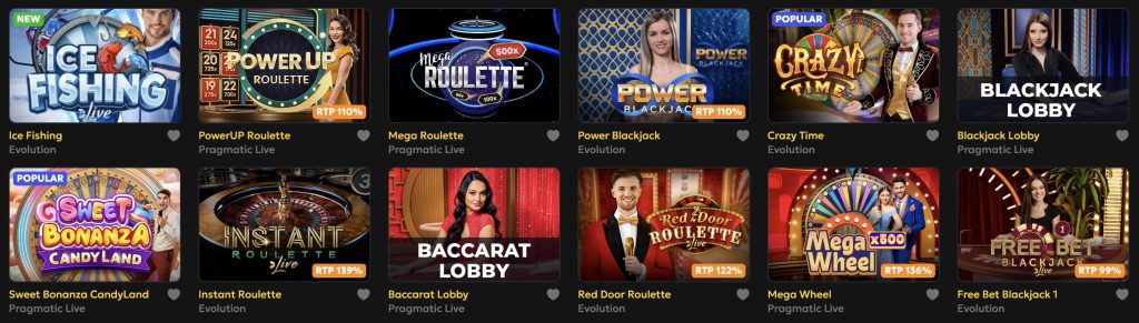 Megarich Live Casino