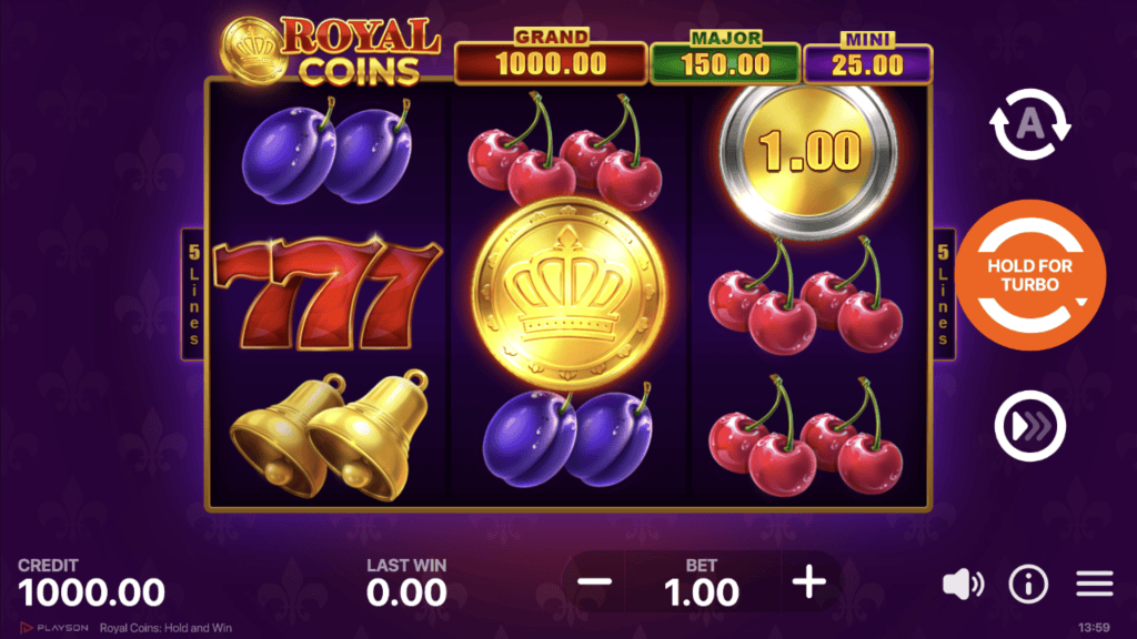 Žaisti dabar - Royal Coins