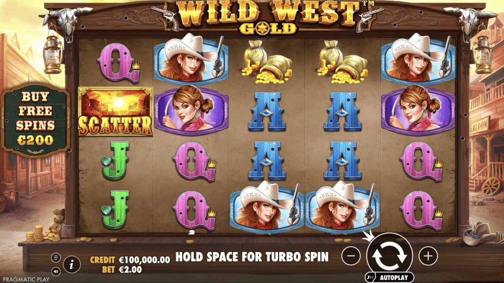 Žaisti dabar - Wild West Gold