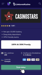 Sekite mūsų nuorodą į kazino svetainę