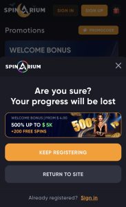 Spauskite ant mūsų pateiktos Spinarium nuorodos