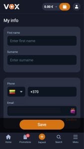 Patvirtinkite savo tapatybę ir užpildykite KYC anketą