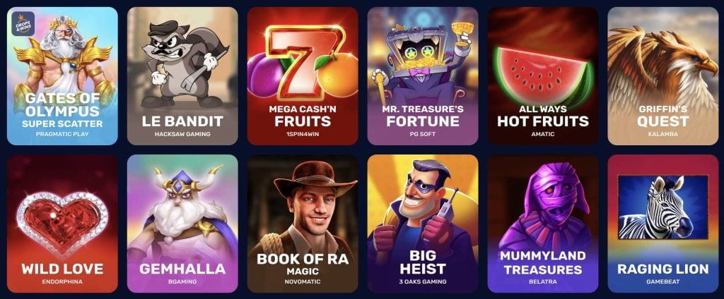 Fugu Casino žaidimai