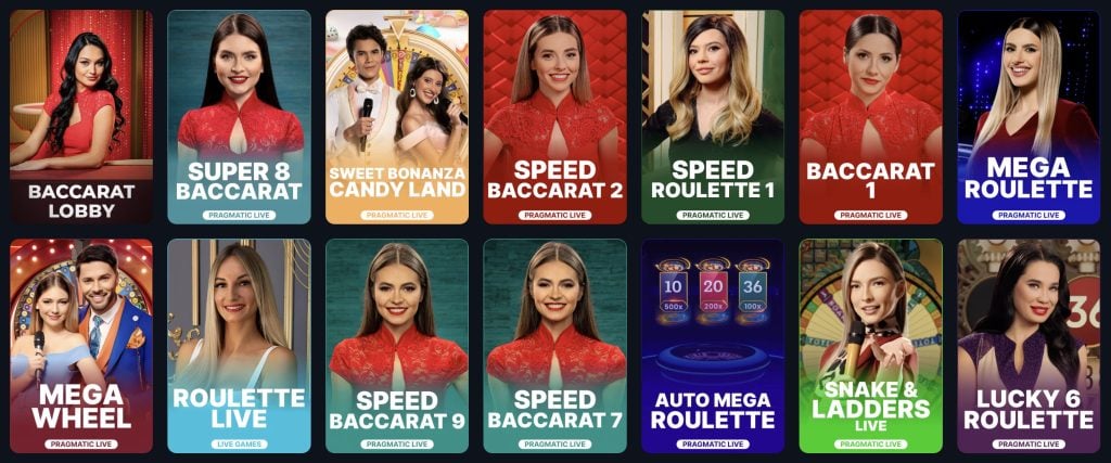 EgoGames - Live Casino