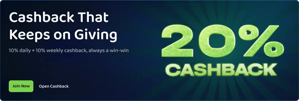 Pike Casino Cashback bonusai